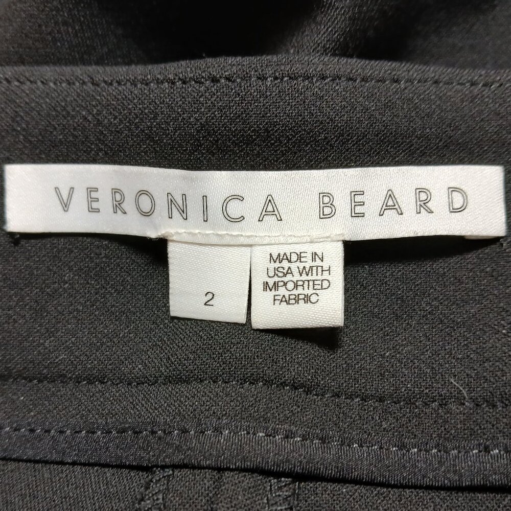 VERONICA BEARD Renzo Slim Leg Ankle Gold Crest Buttons Pants - Like New - Picture 6 of 16